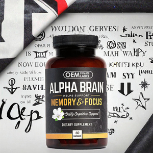 Fabbrica di vendita calda per alfa cervello capsule Nootropics per migliorare la memoria e migliorare il potere del cervello per gli adulti - Product Image 3