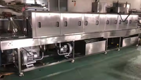 Machine à laver les plateaux de cuisson ADMF, machine de nettoyage automatique complète des plateaux pour boulangerie commerciale, lave-plaques de cuisson industrielle