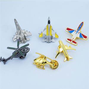 Thời Trang Kim Loại Vui Vẻ Máy Bay Ve Áo Pin Máy Bay Huy Hiệu Thẩm Mỹ Cứng Ve Áo Pin Tùy Chỉnh Kinh Dị Men <span class=keywords><strong>Pins</strong></span> Cho Ba Lô Quần Áo - Product Image 2