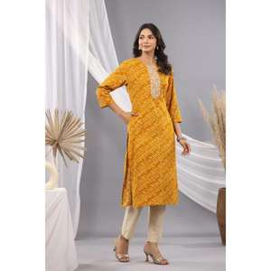 Nuevo DISEÑO DE Kurta y pantalón para mujer, conjunto de Kurta pakistaní para uso de regalo disponible a precio mayorista - Product Image 2