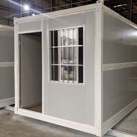 Maison conteneur pliable sur mesure pour camp de construction, bureau et dortoir de travailleurs