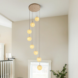 <span class=keywords><strong>Lustre</strong></span> moderne en cristal LED de luxe léger, tête unique réglable, pour chambre à coucher, salon, salle à manger - Product Image 4