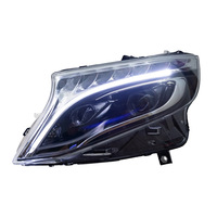 Lampu Depan DRL Untuk Mercedes-Benz Vito W447 2013-2019 Mercedes Lensa Proyektor LED Dinamis