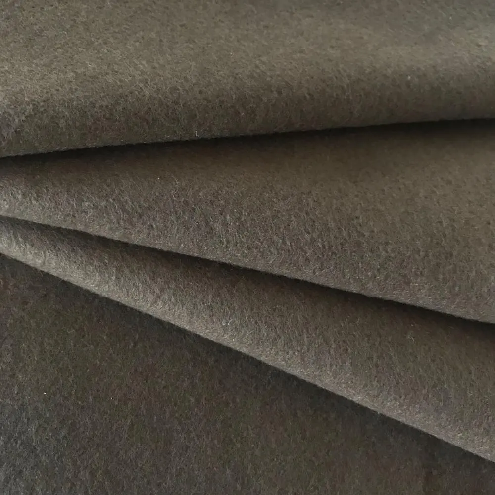 Produk Baru Furnitur Suede Perunggu Poliester Kain Beludru Tahan Air untuk Sofa Pelapis