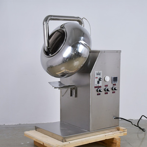 BY-400 Nouvelle machine de recouvrement de chocolat, d'amandes, de noix, de sucre et de maïs en acier inoxydable de qualité alimentaire, haute productivité et facile à utiliser - Product Image 6