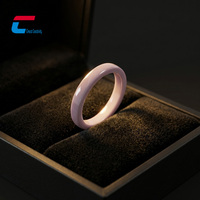 Bague intelligente NFC en céramique ultra-fine de 3 mm, 13,56 MHz, étanche, pour la reconnaissance d'identité