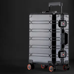 Wholesale Aluminum Luggage Suitcase Carry On Aluminium Luggage