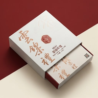 Boîtes auto-érectables en carton de luxe personnalisées, emballage cadeau en éponge, porte-bougies en céramique, matériaux recyclés, laminage mat