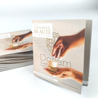 Catalogues personnalisés de haute qualité, cousus à la selle, manuels de produits imprimés en couleur, et brochures de marque.