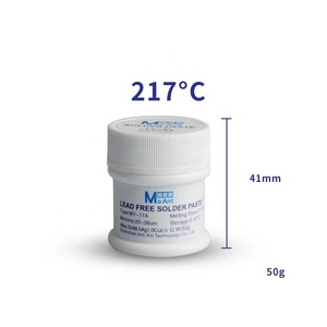 Pâte à souder MaAnt 138 158 183 217 degrés sans plomb, <span class=keywords><strong>flux</strong></span> de soudage <span class=keywords><strong>pour</strong></span> couche intermédiaire, microsoudage à basse température, carte mère - Product Image 5