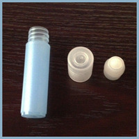 Bouteille de parfum corporel en plastique de haute qualité 10ml 20ml Round PP Roll on Bottles Ensemble d'emballages cosmétiques déodorant pour les soins personnels