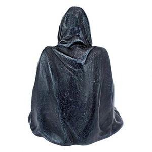 Polyresin/ designer résine statues Tirer Réconfort La Plante Grimpante Gothique Décor Étagère Statue Assise, 8 Pouces, Greystone - Product Image 4