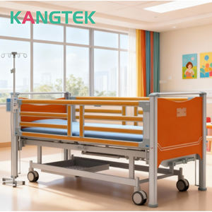 Детская кроватка KANGTEK с регулируемой высотой и колесами для новорожденных от китайского производителя - Product Image 2