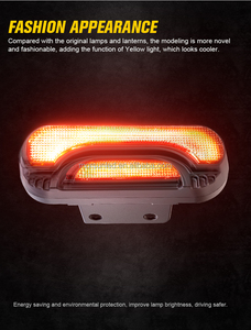 Feu arrière DOT pour <span class=keywords><strong>Can</strong></span>-<span class=keywords><strong>Am</strong></span> <span class=keywords><strong>Maverick</strong></span> Trail <span class=keywords><strong>1000</strong></span> utv accessoires Running Brake light pour 2017-2024 <span class=keywords><strong>Can</strong></span>-<span class=keywords><strong>Am</strong></span> Defender Max HD8 HD10 - Product Image 4