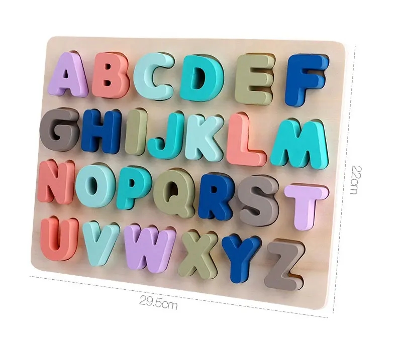 Hot selling Wooden Alphabet Wooden Toys Educational Toys Wooden Letters