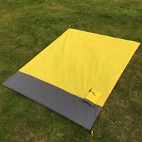 2*1.4m tente extérieure matelas poche Camping pique-nique tapis Portable plage couverture étanche à l'humidité pelouse plage lit équipement
