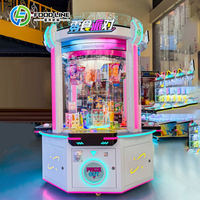 Machine à griffes de jeu d'arcade à prix attractifs, style célébrité internet, avec armoire transparente et multiples modes de paiement