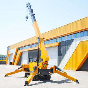 รถเครนแมงมุมขนาดเล็กแบบเคลื่อนที่ได้ 8.7 ตัน ได้รับการรับรองมาตรฐาน CE ขายส่ง รถเครนแมงมุมไฮดรอลิกแบบเคลื่อนที่ได้รุ่นใหม่ - Product Image 5