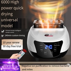 Sèche-linge électrique portable avec télécommande automatique 2800W pour couettes, chaussures, vêtements, petite résidence, usage extérieur - Product Image 3