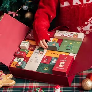 Paquete de Regalo de Cuenta Regresiva Navideña HMU Calendario de Adviento de Belleza de 24 Días Kit Completo de Maquillaje Caja Sorpresa de Cosméticos Caja Misteriosa - Product Image 2