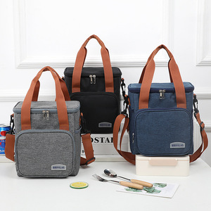 Brivilas Insulated Cooler Bag 1000-3000ml Oxford Cloth Food <b>Storage</b> Portable Lunch Bag - Product Image 1