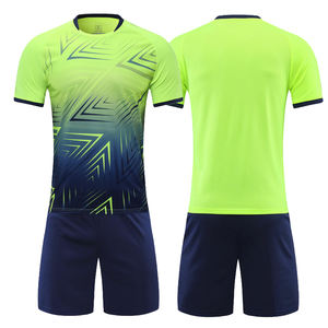 تي شرت كرة قدم شبكي سريع الجفاف ومتنفس مطبوع عليه شعار حسب الطلب زي فريق كرة القدم للرجال تي شرت كرة قدم مصنوع خصوصاً - Product Image 4