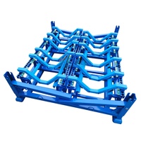 Chariot d'atelier, Étagère pour appareils, Étagère pour tôles automobiles, Plateau pour batteries, Étagère de rangement empilable