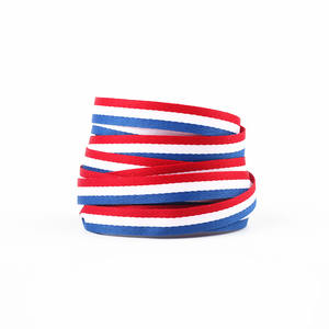 Yrunfeety Tali Sepatu Pita Kanvas 1CM, Tali Sepatu Datar Keren Renda Kain 70-180CM - Product Image 3