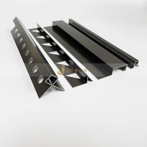 LL271 Custom R Shape Stainless Steel Metal Profile Shape Edge Curved <b>Corner</b> for Outside Shaped Tile Trim - Product Image 6