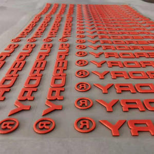Washable 3D Silicone Heat Transfer Printing Label PET Material For Custom T-Shirt Designs