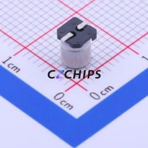 ตัวเก็บประจุอิเล็กโทรไลต์อะลูมิเนียมแบบ SMD รุ่น EEE0GA470SR, ขนาด D4xL5.4 มม., 47uF, 20%, 4V, 34mA-120Hz - Product Image 2