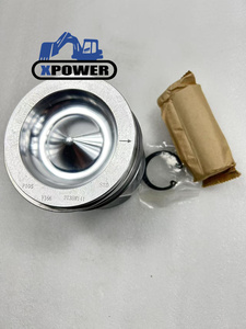 Piston 276-7475 (2767475) avec segments et axe pour moteur diesel C6.6, pièces d'excavatrice 320D 323D - Product Image 2