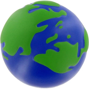 Commercio all'ingrosso all'ingrosso promozionale della fabbrica su misura terra Stress rilievo globo Squeeze palla di terra Stress di sollievo giocattoli per bambini - Product Image 3
