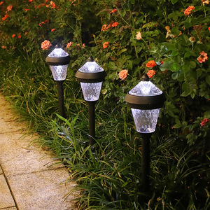 Luces solares LED para jardín, impermeables, alimentadas por energía solar, para decoración de caminos, patios y jardines. - Product Image 3