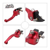 BABIXIU GZZZ-001 7/8 22MM Support de guidon universel en alliage d'aluminium pour moto tout-terrain ASV anti-chute pliable avec embrayage et frein