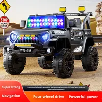Voiture électrique pour enfants Mi Shuo NB158, quatre roues motrices, tout-terrain, télécommande, pour les enfants de 2 à 7 ans