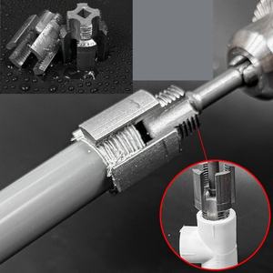 Macho de roscar de 4 y 6 puntas para tuberías de agua PPR y PE/PC, para roscas internas y externas, herramienta de roscado para taladros eléctricos y herramientas manuales - Product Image 6