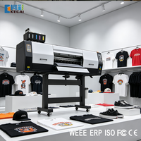 Imprimante DTF KECAI à double tête haute vitesse I3200 A1 70 cm pour transfert direct sur film, machine d'impression 24 pouces pour t-shirts