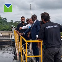 Station d'épuration intégrée de 700 m³/jour pour les eaux usées de l'industrie du palmier, projet réel en Côte d'Ivoire