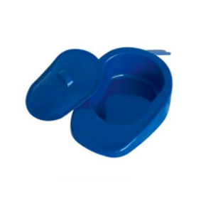 Bejana Sorong biru plastik ringan dengan penutup untuk dinonaktifkan - Product Image 1