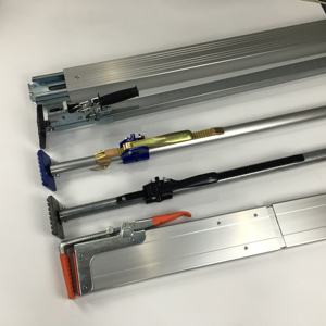 Conteneur <span class=keywords><strong>d</strong></span>'<span class=keywords><strong>arrimage</strong></span> de remorque de vélo en aluminium, acier et plastique Accessoires <span class=keywords><strong>pour</strong></span> camions avec matériau en caoutchouc Produit de barre de charge - Product Image 2