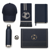 Kit événementiel personnalisé, ensemble de marchandises pour les fans de football, OEM ODM, multi-SKUs, coffret cadeau, cadeau VIP, cadeau d'accueil, premium