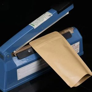 Bolsa <span class=keywords><strong>de</strong></span> Papel Kraft Personalizada, Clásica, <span class=keywords><strong>de</strong></span> <span class=keywords><strong>Aluminio</strong></span>, <span class=keywords><strong>para</strong></span> Envasado <span class=keywords><strong>de</strong></span> Alimentos, Doypack, <span class=keywords><strong>para</strong></span> Galletas, Plástico, <span class=keywords><strong>para</strong></span> Frutos Secos, Selladora al Vacío, Reutilizable, con Base - Product Image 6