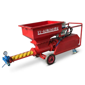 Pompe à mortier horizontale KY-Horizontal L60 7,5 kW, machine de coulis haute pression pour la construction, les tunnels et l'exploitation minière - Product Image 2