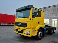 Truk Berat Shacman H3000 Baru Euro 2 Diesel Otomatis 6x4 Mesin Weichai Warna Kuning