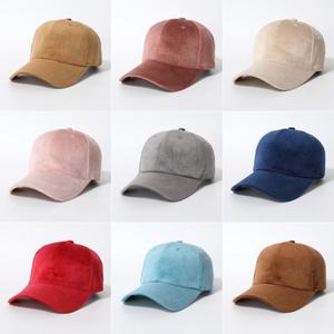Gorras de Béisbol Retro de Terciopelo Sólido Deportivas al por Mayor para Hombre y Mujer, Gorra Ajustable de Hip Hop para Todas las Estaciones - Product Image 6