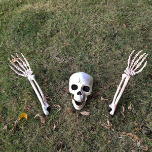 Décorations d'Halloween Plastique Effrayant Jardin Animé Corps Halloween Humain <span class=keywords><strong>Mr</strong></span> <span class=keywords><strong>Bones</strong></span> Squelette Décoration Fantôme Halloween Squelette - Product Image 3