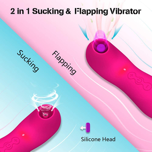 Zungenvibrator Brust-Nippelsauger Sexspielzeug für Erwachsene Frauen <span class=keywords><strong>Mini</strong></span>-Saugmasturbator Vagina-Klitoris-Stimulator Sex-Massagegerät - Product Image 1