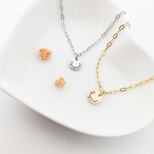 Collar con nombre personalizado de 10mm, moneda de oro, collares de acero, Oro Laminado, Joyera, mercados chinos en línea, cantidad mínima de <span class=keywords><strong>pedido</strong></span> baja - Product Image 5