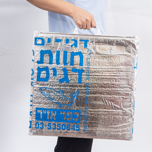 Bolsa EPE de espuma de papel de aluminio, bolsa isotérmica, caja forrada de aluminio, enfriador caliente con aislamiento térmico, envío exprés de alimentos - Product Image 2